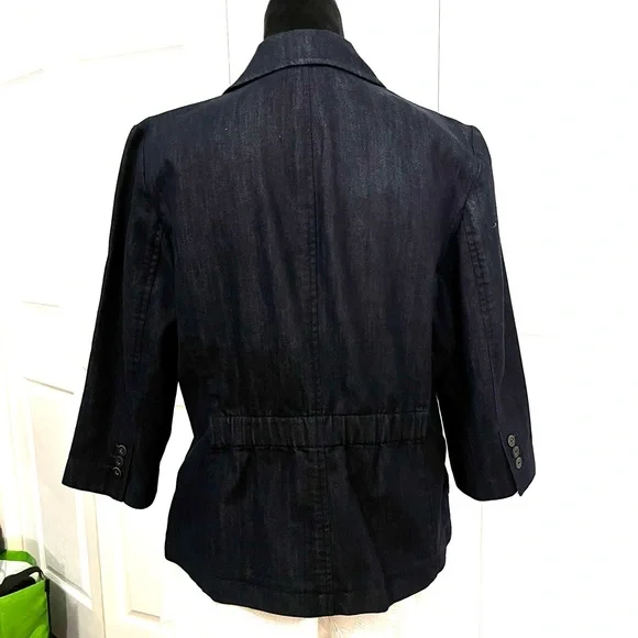 Coldwater Creek Jean Jacket sz 10 - Picture 6 of 15